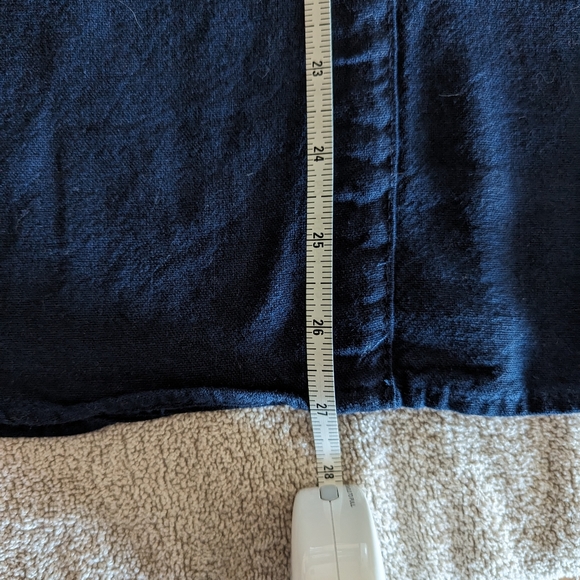 🌻2 for $20 | Linen Blend Vero Moda Mido Skirt with Button Detail & Pleats - Picture 5 of 7